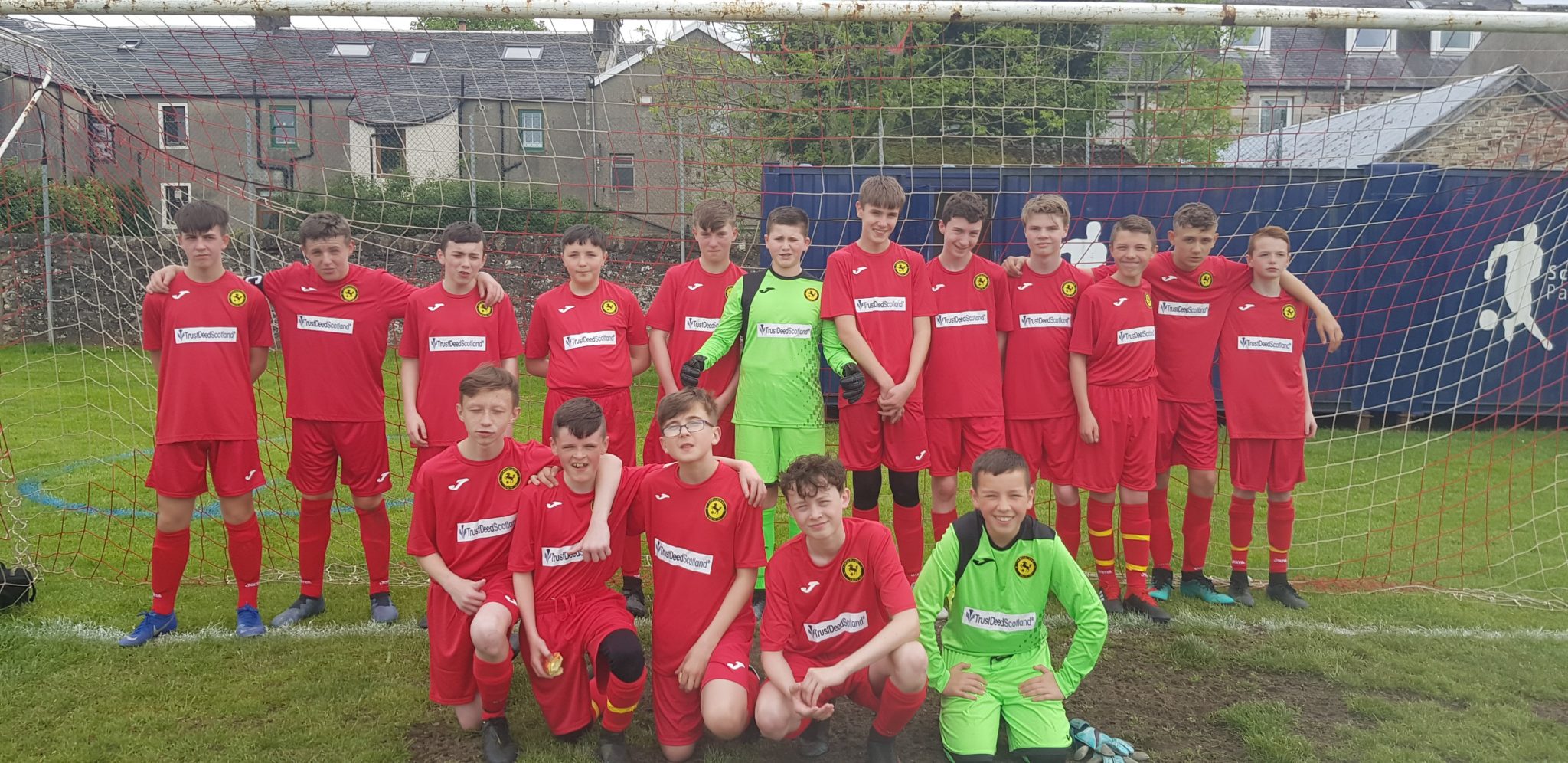 Cambuslang Colts Sponsored By Trust Deed Scotland